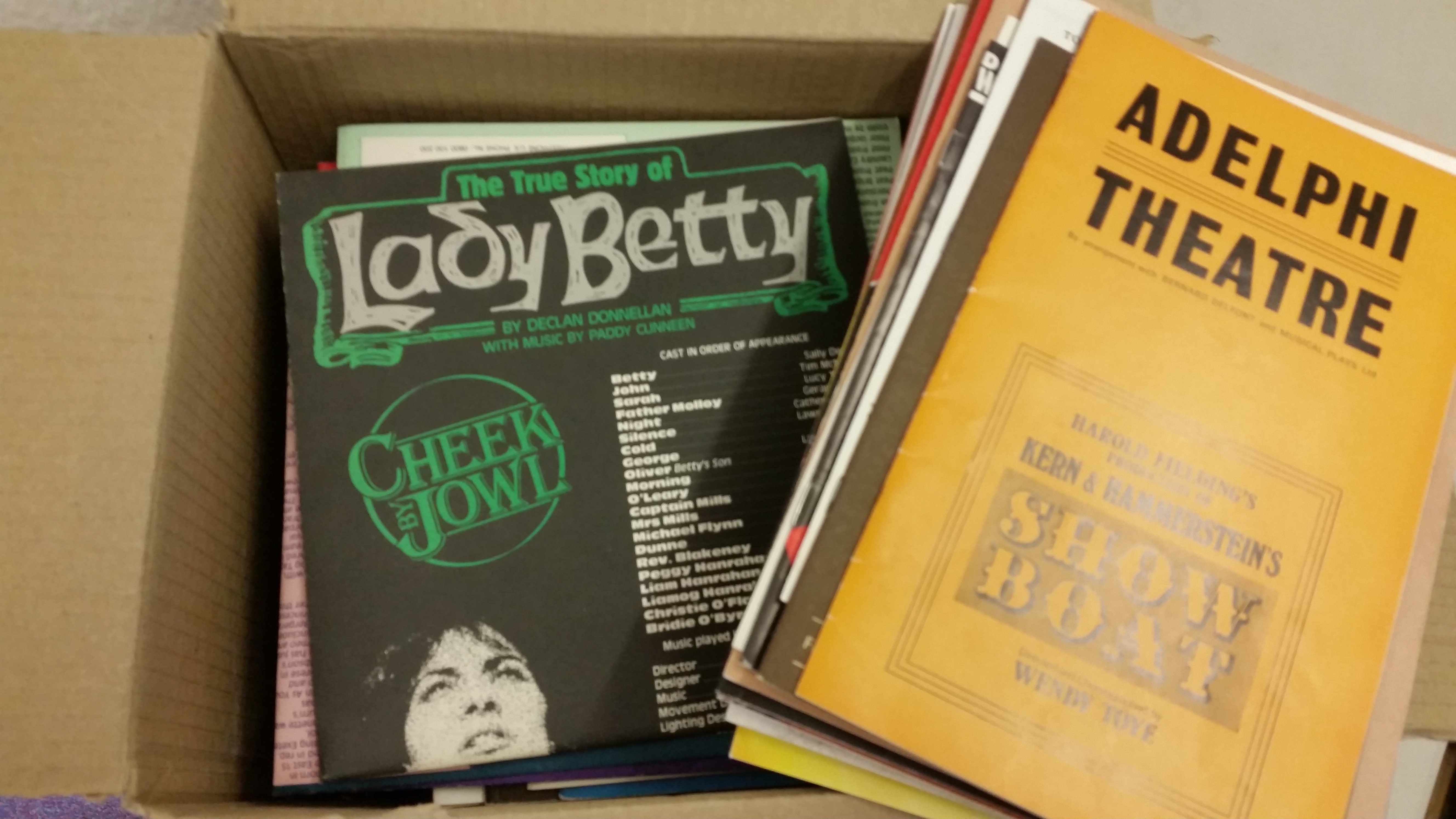 THEATRE, programmes, London & provincial selection, inc. Queen's, Novello, Gielgud, Prince Edward,