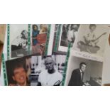 ENTERTAINMENT, signed photos, inc. Marvin Harmlisch, Luke Goss, Tommy Steele (reproduction