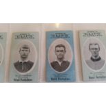 COPE, Noted Footballers (Clips), Notts Forest subjects, Nos. 37-45, 120 (7) & 500 backs, creased (