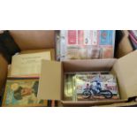 EPHEMERA, selection, inc. strips of Noddy transparencies (15); cigarette packets (200), mainly