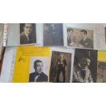 ENTERTAINMENT, signed photos, inc. Freddie Forbes, Jimmy Nervo & Teddy Knox, Nandini, Stanelli (