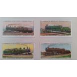 LAMBERT & BUTLER, The Worlds Locomotives, original Mardon Sons & Hall proof boards, laid down with