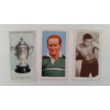 CHURCHMANS, sport, complete (3), Sporting Trophies, Rugby Internationals, Boxing Personalities, VG