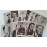 CINEMA, postcards by Picturegoer, actors inc. Wallace Berry, Robert Taylor, Eric Portman, Tyrone