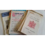 ENTERTAINMENT, programmes, 1940s-1950s, inc. theatre, cinema, librettos, opera etc., FR to G, 50*