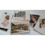 POSTCARDS, 1900s onwards, inc. RP, Longmoor Camp, foreign, glamour, St Patricks Chapel service (12),