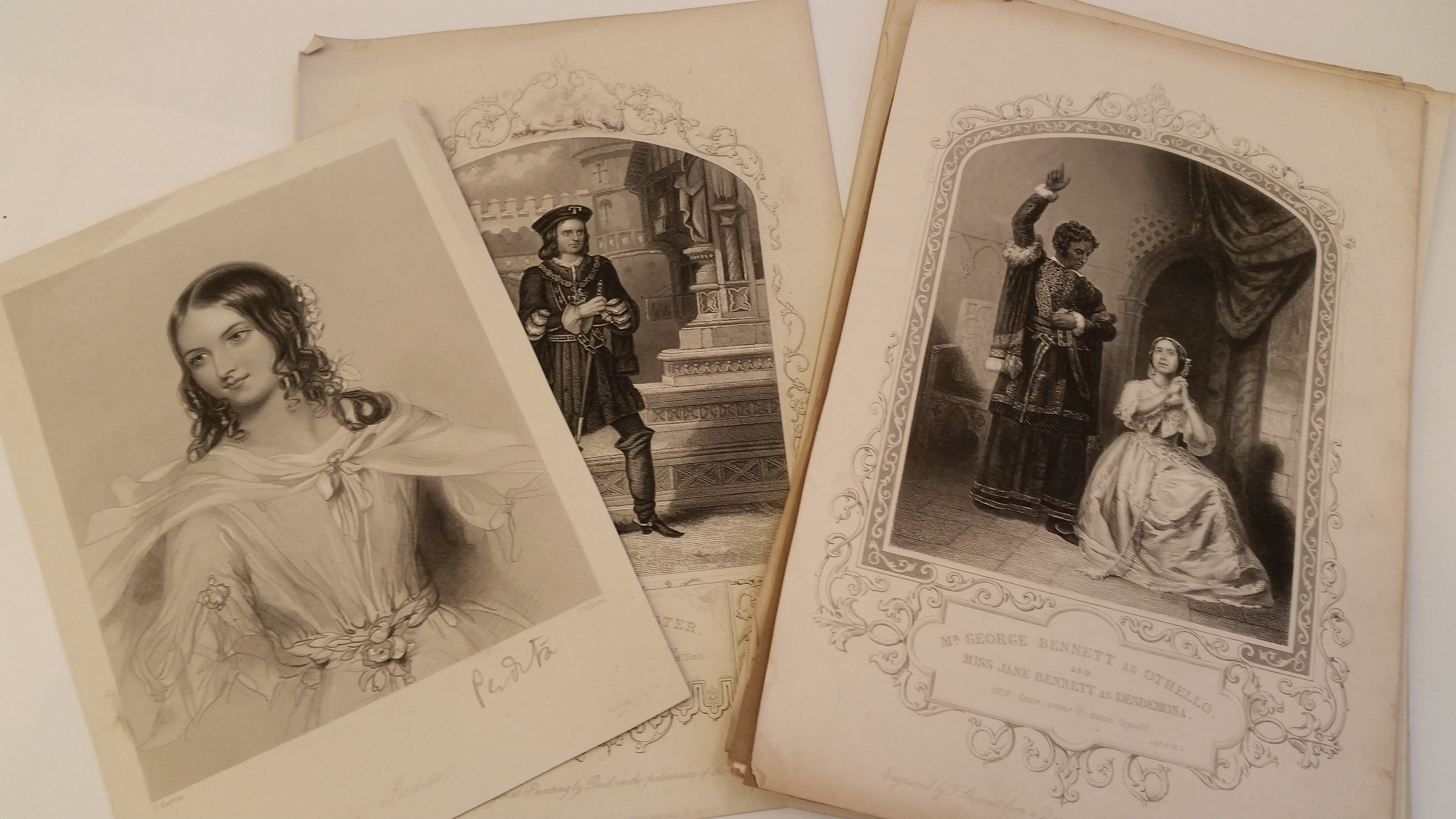 THEATRE, magazine prints, mainly engravings, a few inserts etc., G to VG, Qty.