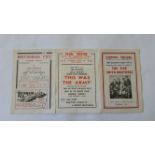 THEATRE, programmes, mainly 1950s-1970s, inc. London, seaside, panto, circus, ice shows; Andrews