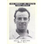 NEWS CHRONICLE, Pocket Portraits (footballers), Bury F.C., large, corner creases (2), G to VG, 12