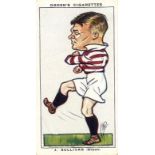 OGDENS, Football Caricatures, complete, VG to EX, 50