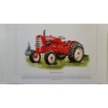 AGRICULTURE, colour print, Allis-Chalmers ED-40, fifty copies, 13 x 9.5, MT, 50