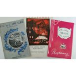 THEATRE, programmes, Manchester selection, 1920s-1950s, inc. Opera House (40), Palace (4),