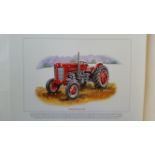 AGRICULTURE, colour print, Massey Ferguson 65, fifty copies, 13 x 9.5, MT, 50