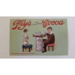 FRY, reprint of advert postcard, No. 2 A perfect Breakfast Table, fifty copies, MT, 50