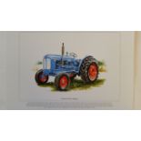 AGRICULTURE, colour print, Fordson Power Major, fifty copies, 13 x 9.5, MT, 50