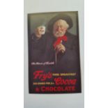 FRY, reprint of advert postcard, No. 3 The Bloom of Health, fifty copies, MT, 50