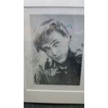 POP MUSIC, signed photo by Billy Fury, h/s, 8 x 10, overmounted, 12 x 14 overall, EX