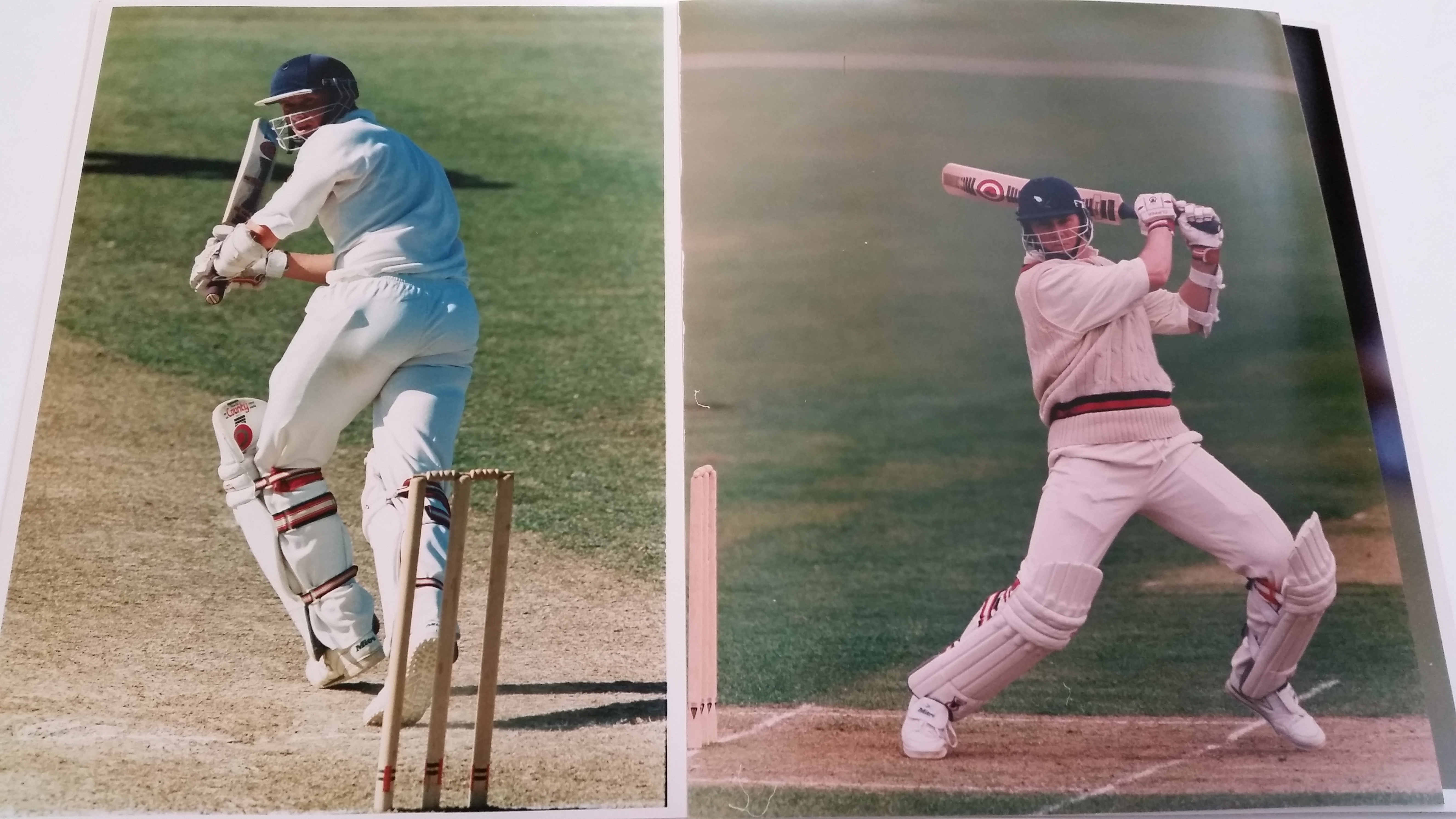 CRICKET, press photos, mainly action shots, inc. Bishop, Benjamin, Bevan, Marshall, Atherton,