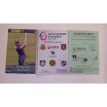 CRICKET, selection, inc. brochures, benefits, Tavare & Birkenshaw (both signed); club & league