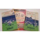 RUGBY LEAGUE, programmes for big matches, 1950-1965, inc. Championship Final 1950 & 1959, Cup Finals