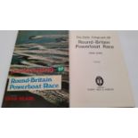 MOTOR RACING, hardback edition of Round-Britain Powerboat Race by Searl, 1970, dj, VG