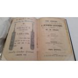 CRICKET, hardback edition of The History of A Hundred Centuries by WG Grace, 1895, rebound in blue