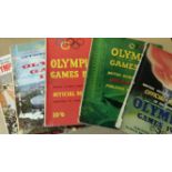 OLYMPICS, BOA Official Reports on Summer Games, 1968-200 (missing 1980 Moscow), G to EX, 13
