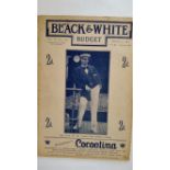 FOOTBALL, magazine, Black & White Budget, 5th Oct 1901, with photos relating to amateur match,