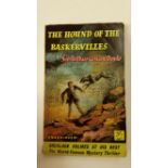 TELEVISION, Sherlock Holmes, signed paperback edition of The Hound of the Baskervilles, to title