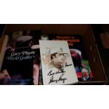 GOLF, selection, inc. books, biographies, Gary Player (with signed p/c); programmes, World Matchplay