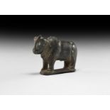 Indus Valley Carved Bull Statuette