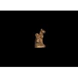 Egyptian Gold Cat Amulet