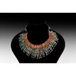 Egyptian Glazed Bead Necklace