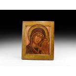 Russian Virgin of Kazan Icon