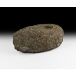 Massive Stone Age Scandinavian Pecked Axe-Hammer