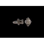 Islamic Ilkanid / Tamurid Silver Ring with Inscription