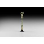 Western Asiatic Luristan Master of Animals Sceptre Finial