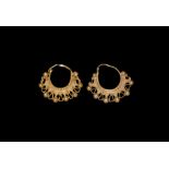 Roman Gold Earrings