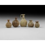 Western Asiatic Sassanian Glass Vessel Group