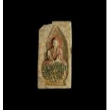 Chinese Brick with Buddha Figure