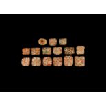 Roman Mosaic Glass Bead Collection