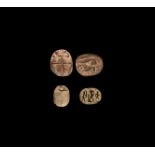 Egyptian Scarab Group