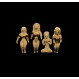 Indus Valley Style 'Mohenjo-Daro' Terracotta Idol Group