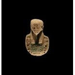 Egyptian Style Portrait Amulet