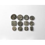 Western Asiatic Style Stamp Bead Group