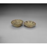 Islamic Style Glazed Bowl Pair