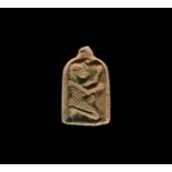 Egyptian Style Portrait Amulet