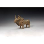 Large Indus Valley Style Painted Bull