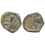 World Coins - Crusader Issues - Antioch - Tancred - Bronze