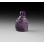 Indian Amethyst Perfume Bottle